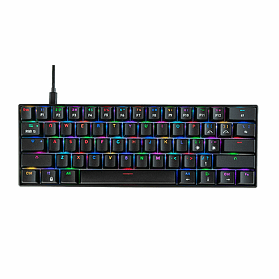 Cosmic Byte Themis 61 Key Mechanical Per Key RGB Gaming Keyboard  CB-GK-21 ( Black )