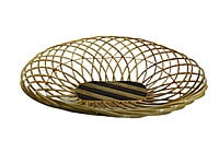 Handmade Oval shaped Fruit basket made of bamboo || for home decor and keeping fruits Handmade Oval shaped Fruit basket made of bamboo || for home decor and keeping fruits