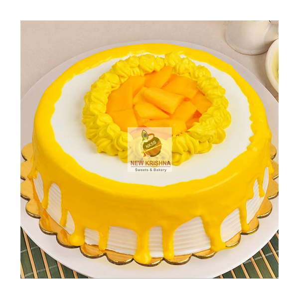 Mango Birthday Cake