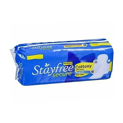 Stayfree Secure Cottony Regular Wings Sanitary Pad