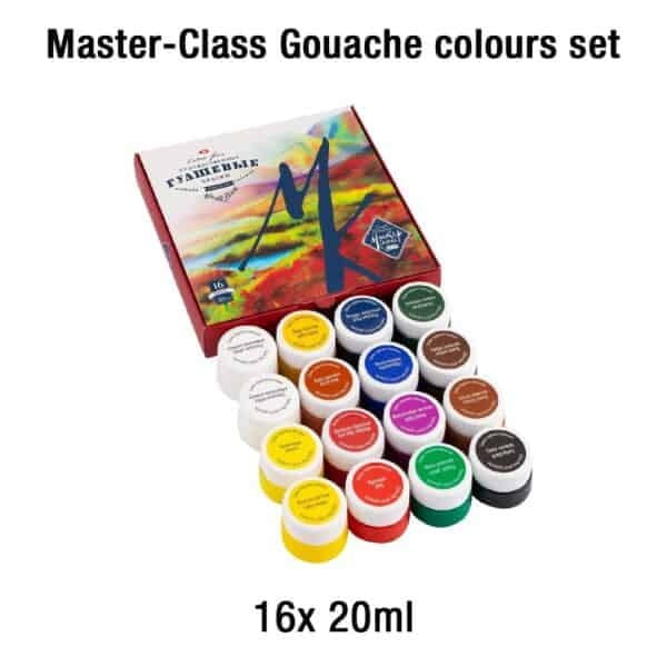 Neva palette gouache Masterclass set of 16 colors Neva palette gouache Masterclass set of 16 colors