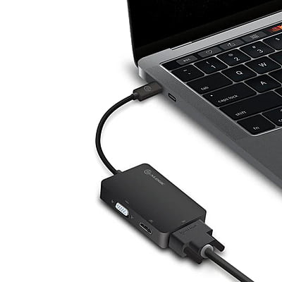 ALOGIC 3-in-1 USB-C to HDMI DVI VGA Adapter - Male to 3-Female | UCVGDVHD-ADP ALOGIC 3-in-1 USB-C to HDMI DVI VGA Adapter - Male to 3-Female | UCVGDVHD-ADP