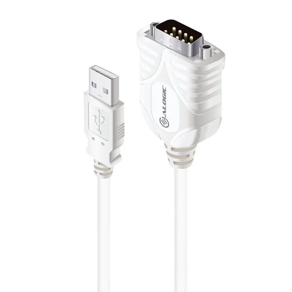 ALOGIC USB 2.0 to DB9 Serial Converter 65cm Cable | UD29A ALOGIC USB 2.0 to DB9 Serial Converter 65cm Cable | UD29A