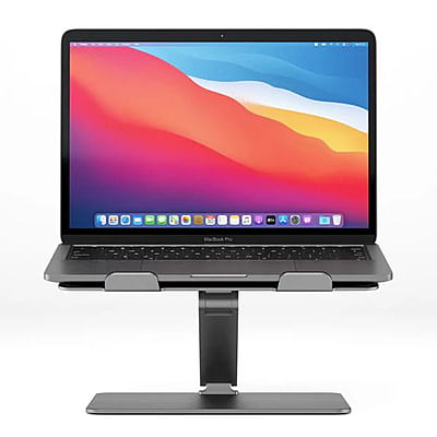 Elite Adjustable Laptop Riser โ Space Grey | AALNBS-SGR Elite Adjustable Laptop Riser โ Space Grey | AALNBS-SGR