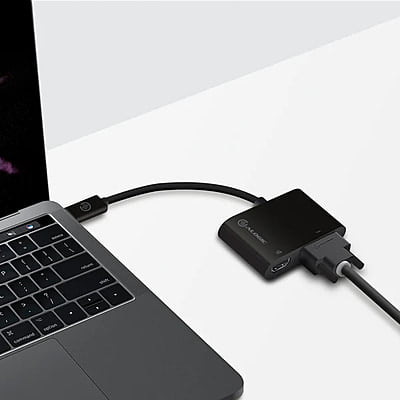 ALOGIC 15cm Ultra USB-C (Male) to DP (Female) Adapter - 4K @60Hz | ULUCDP-ADP ALOGIC 15cm Ultra USB-C (Male) to DP (Female) Adapter - 4K @60Hz | ULUCDP-ADP