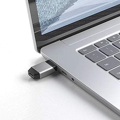 Ultra USB-A to USB-C Mini Adapter | ULACMN-SGR Ultra USB-A to USB-C Mini Adapter | ULACMN-SGR