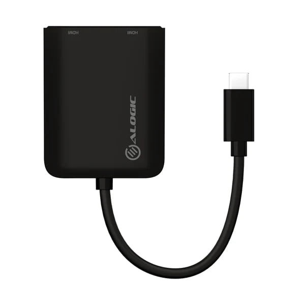 Alogic USB-C to Dual HDMI 2.0 Adapter - 4K-30Hz | UC2HD-ADP Alogic USB-C to Dual HDMI 2.0 Adapter - 4K-30Hz | UC2HD-ADP