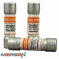 15 A Mersen DC Fuse Link 1000V 15 A Mersen DC Fuse Link 1000V