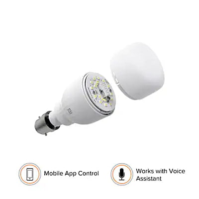 MI LED Smart Color Bulb (B22) - (16 Million Colors + 11 Years Long Life + Compatible with Amazon Alexa and Google Assistant) MI LED Smart Color Bulb (B22) - (16 Million Colors + 11 Years Long Life + Compatible with Amazon Alexa and Google Assistant)