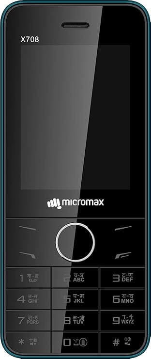 Mobile phone Micromax X708 Black & Gray Dual Sim