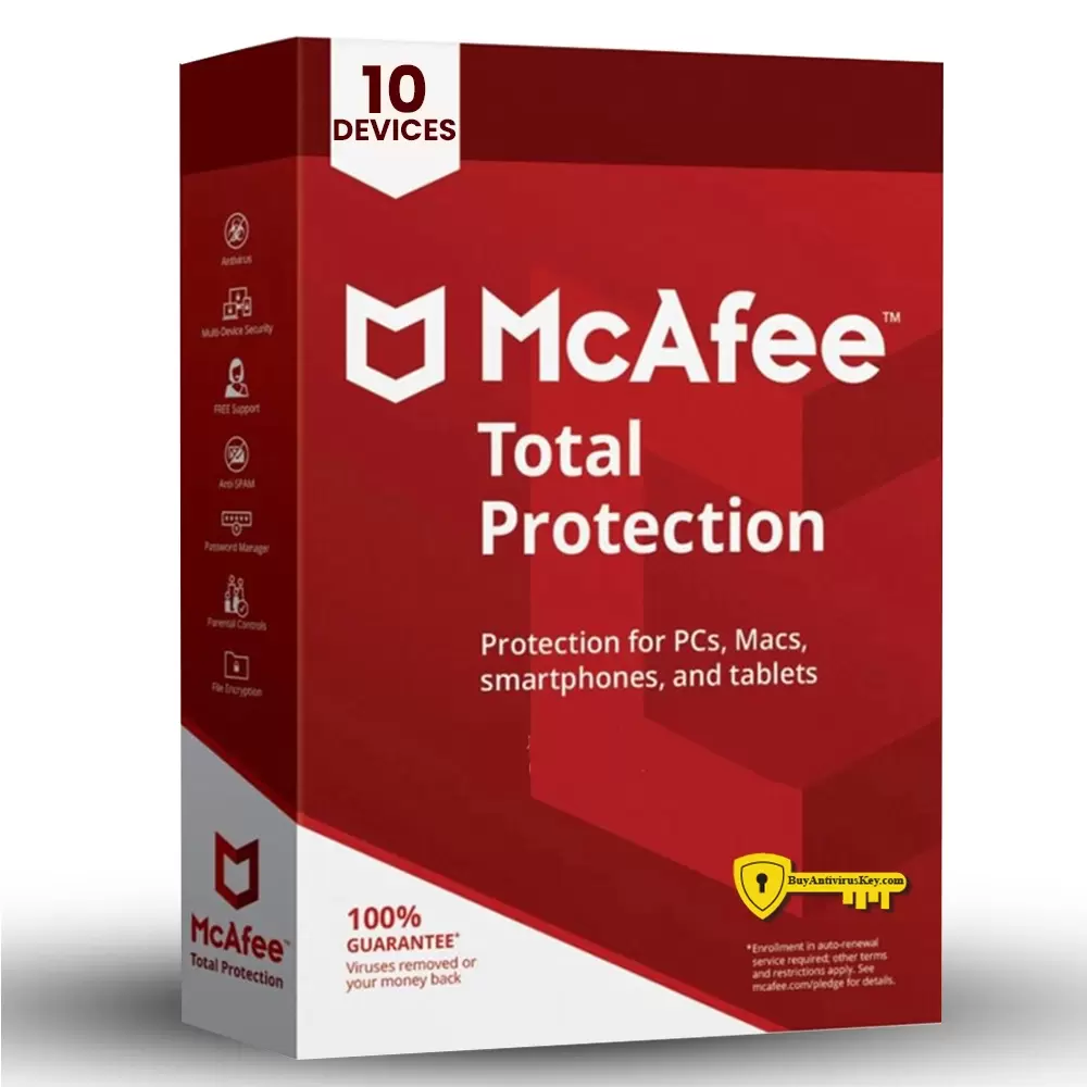 McAfee Total Protection Security (1 year) Single Licence key ESD McAfee Total Protection Security (1 year) Single Licence key ESD