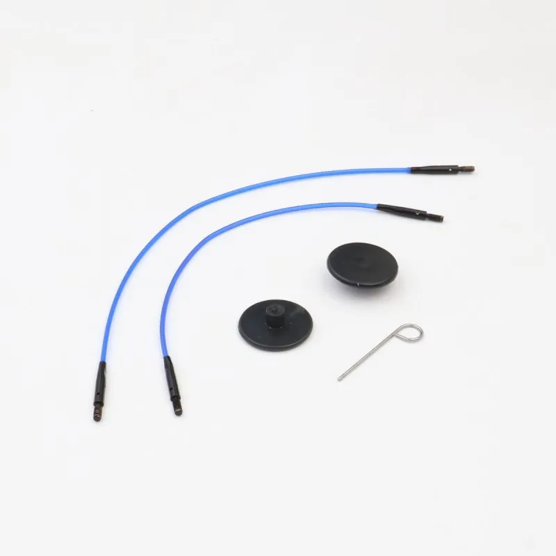 Knit Pro Blue Nylon Cable set- for Denim (Indigo) Mini IC Needles