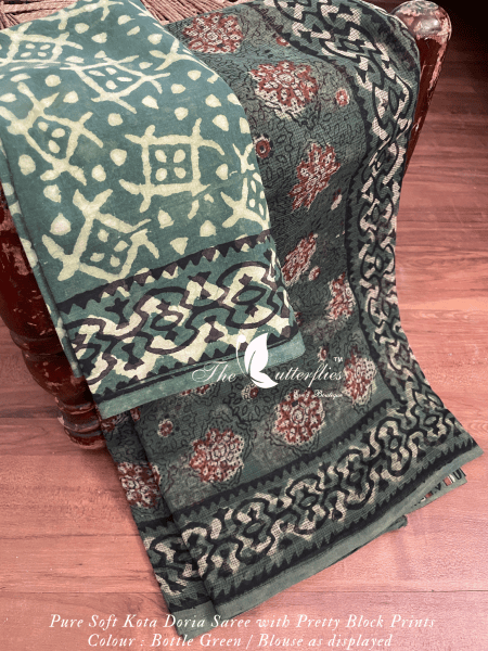 PURE SOFT KOTA DORIA SAREE SHPSKOT24136