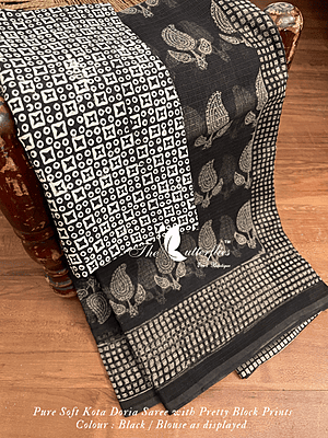 PURE SOFT KOTA DORIA SAREE SHPSKOT24135