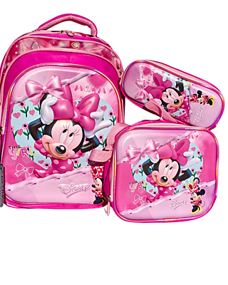 3D cartoon print Cinnamoroll Three Piece Set Schoolbag Large Capacity Melody Lightweight Waterproof Schoolbag Lunch Bag Pencil Case 3 in set 3D cartoon print Cinnamoroll Three Piece Set Schoolbag Large Capacity Melody Lightweight Waterproof Schoolbag Lunch Bag Pencil Case 3 in set