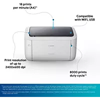Canon imageCLASS LBP6030w Laser Mono SF A4 Printer Canon imageCLASS LBP6030w Laser Mono SF A4 Printer