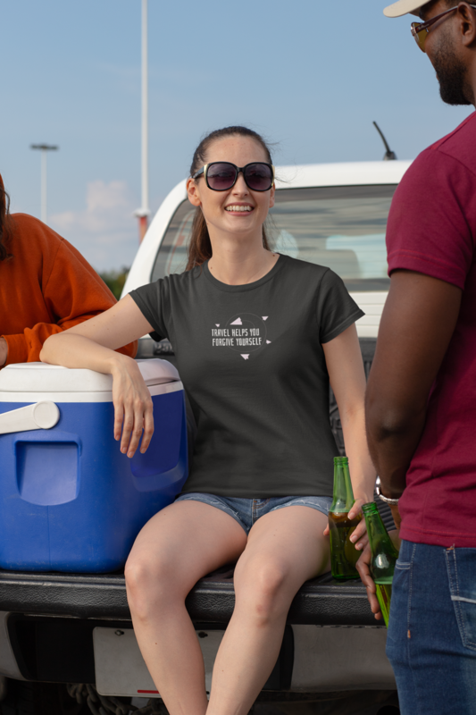 Black Round Neck T-shirt
