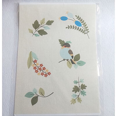 Water Soluble Sticker  - Printed