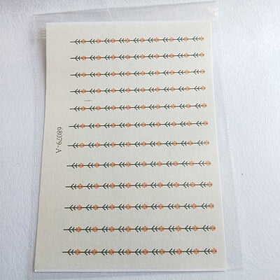 Water Soluble Sticker  - Printed