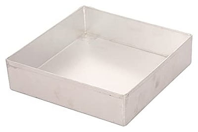 Qson Aluminium Square Cake Baking Mould 12 X 2.5"