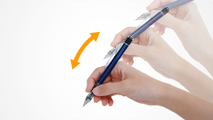 DPA-134C TOMBOW MONO GRAPH MECHANICAL PENCIL, 0.5MM, NEON YELLOW