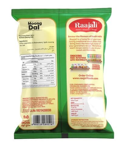 Raajali- MOONG DAL (150G per pack) Pack of 2 Raajali- MOONG DAL (150G per pack) Pack of 2
