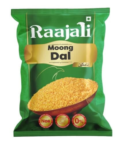Raajali- MOONG DAL (150G per pack) Pack of 2 Raajali- MOONG DAL (150G per pack) Pack of 2