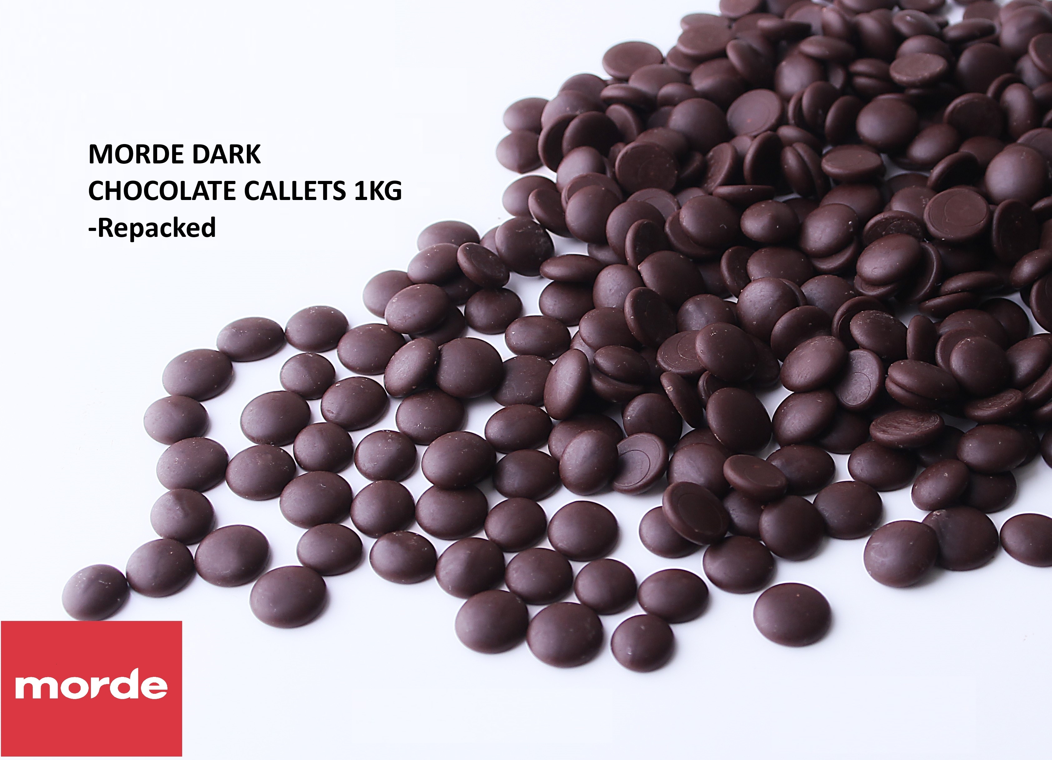 Morde Dark Chocolate Callets 1kg