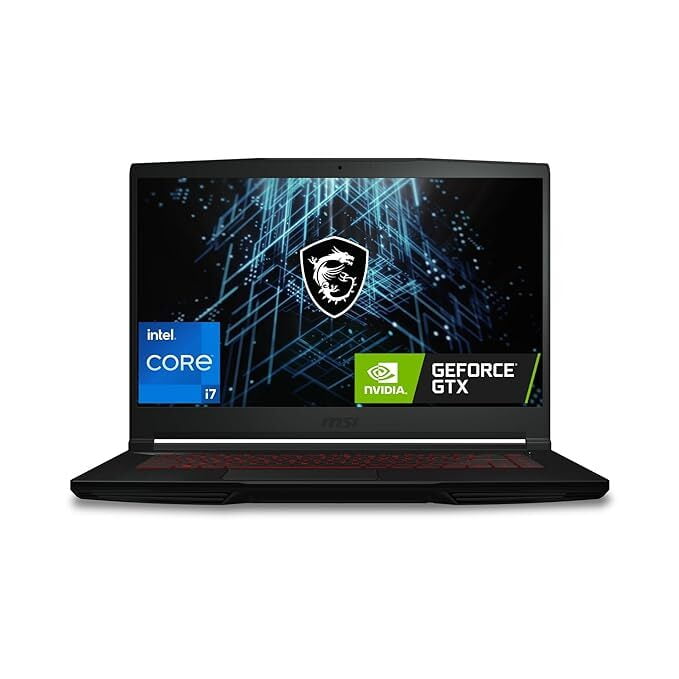MSI Gaming GF63 Thin, Intel Core i7-11800H, 40CM FHD 144Hz Gaming Laptop MSI Gaming GF63 Thin, Intel Core i7-11800H, 40CM FHD 144Hz Gaming Laptop