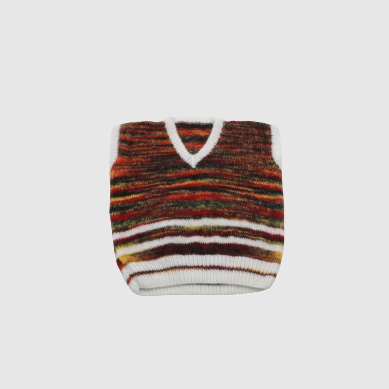 (4-5 Years) Baby Woolen Sweater, Handknitted, Multicolor Striped