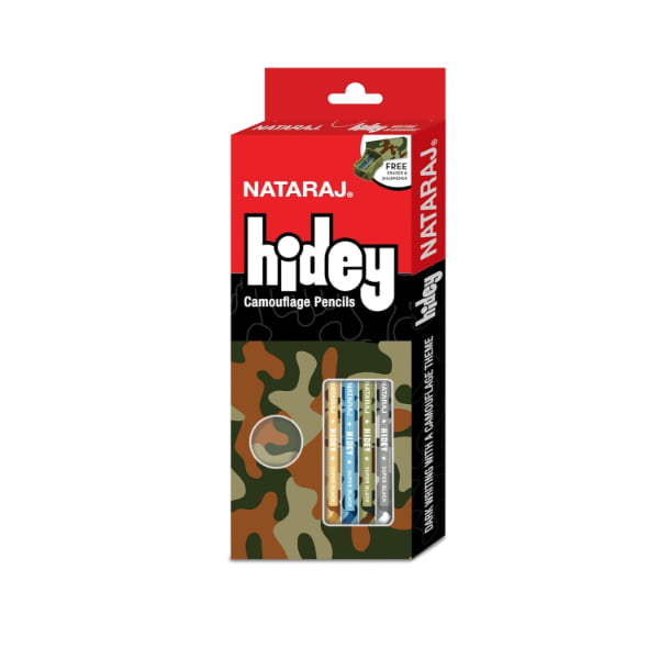 Natraj Hidey Camouflage Pencils