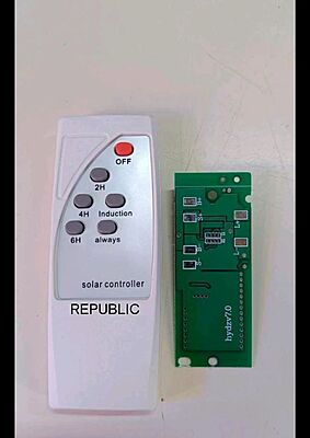 Circuit And Remote Of Solar All In 1 Street Light Circuit And Remote Of Solar All In 1 Street Light