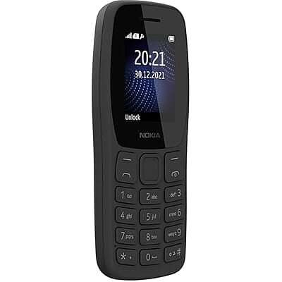Nokia 105 Single SIM  (TA-1473), Keypad Mobile Phone with Wireless FM Radio