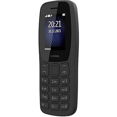 Nokia 105 Single SIM  (TA-1473), Keypad Mobile Phone with Wireless FM Radio