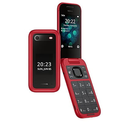 Nokia 2660 Flip 4G Volte keypad Phone with Dual SIM, Dual Screen, inbuilt MP3 Player & Wireless FM Radio Nokia 2660 Flip 4G Volte keypad Phone with Dual SIM, Dual Screen, inbuilt MP3 Player & Wireless FM Radio