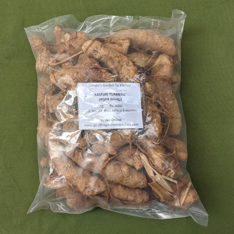 1KG Kasturi Turmeric seed Rhyzomes | Kasthuri Manjal | Aromatic Turmeric (Curcuma Aroamtica Salisb) Wild Turmeric Seeds (rhizomes) 1KG Kasturi Turmeric seed Rhyzomes | Kasthuri Manjal | Aromatic Turmeric (Curcuma Aroamtica Salisb) Wild Turmeric Seeds (rhizomes)