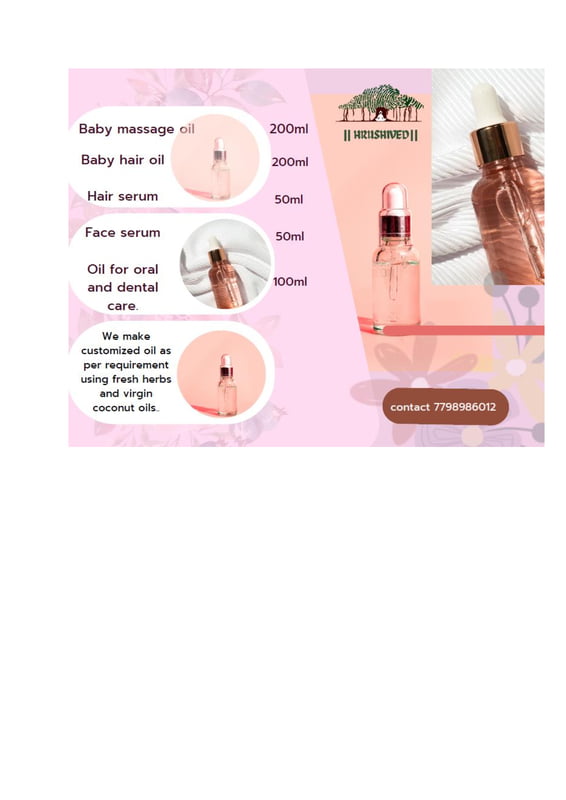 Oils and Serums