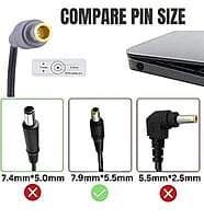 Laptop Adapter 90W IBM 20V - 4.5A For Lenovo (Pin Size 7.9*5.5mm with pin inside) – Compatible Laptop Adapter 90W IBM 20V - 4.5A For Lenovo (Pin Size 7.9*5.5mm with pin inside) – Compatible