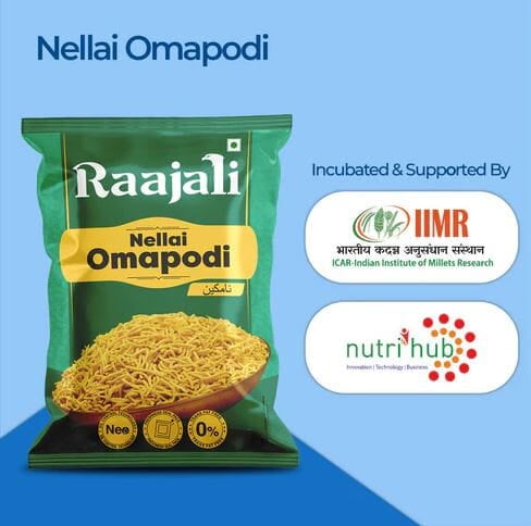 Raajali - NELLAI OMAPODI (140G PER PACK) Raajali - NELLAI OMAPODI (140G PER PACK)