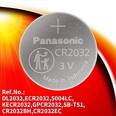 Panasonic CMOS Battery CR2032 2308SR-017 Panasonic CMOS Battery CR2032 2308SR-017
