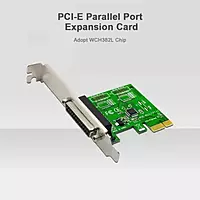 PCIe Parallel Port Expansion Card, PCI Express to DB25 LPT Converter Adapter Controller for Desktop with Low Bracket PCIe Parallel Port Expansion Card, PCI Express to DB25 LPT Converter Adapter Controller for Desktop with Low Bracket