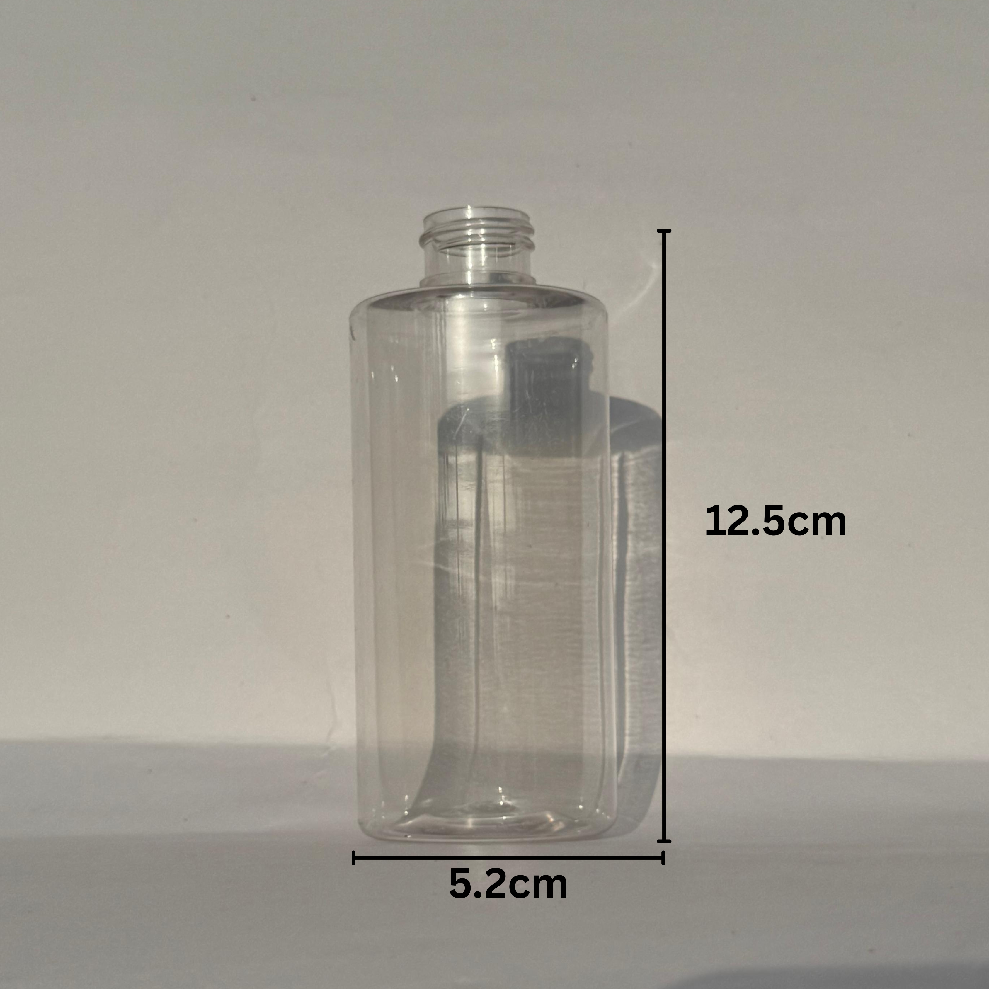200ml JLI Pet Bottle CLEAR - 24mm NECK - WIDE (Moti wali) 200ml JLI Pet Bottle CLEAR - 24mm NECK - WIDE (Moti wali)
