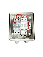 Havells WaterShield IP66 DCDB with 32A DC MCB & DC SPD 600Vdc T2 Havells WaterShield IP66 DCDB with 32A DC MCB & DC SPD 600Vdc T2