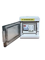 Havells WaterShield IP66 DCDB with 32A DC MCB & DC SPD 600Vdc T2 Havells WaterShield IP66 DCDB with 32A DC MCB & DC SPD 600Vdc T2