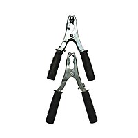 100 AMP Heavy Duty Crocodile Battery Clamp Jumper Cable Clamp (Set of 2 Black) 100 AMP Heavy Duty Crocodile Battery Clamp Jumper Cable Clamp (Set of 2 Black)