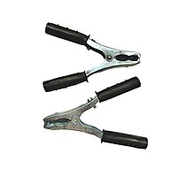 100 AMP Heavy Duty Crocodile Battery Clamp Jumper Cable Clamp (Set of 2 Black) 100 AMP Heavy Duty Crocodile Battery Clamp Jumper Cable Clamp (Set of 2 Black)