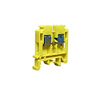 32 Amp 6 mm² Polymide Terminal Block Yellow | FTS-6PC 32 Amp 6 mm² Polymide Terminal Block Yellow | FTS-6PC