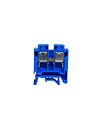 TERMINAL BLOCK POLYMIDE upto 25 sqmm  - FTS25P BLUE WITH END PLATE