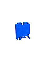 TERMINAL BLOCK POLYMIDE upto 25 sqmm  - FTS25P BLUE WITH END PLATE