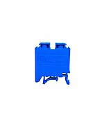 TERMINAL BLOCK POLYMIDE upto 25 sqmm  - FTS25P BLUE WITH END PLATE
